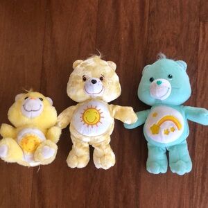 Care Bears original 1980’s, bundle of 3.